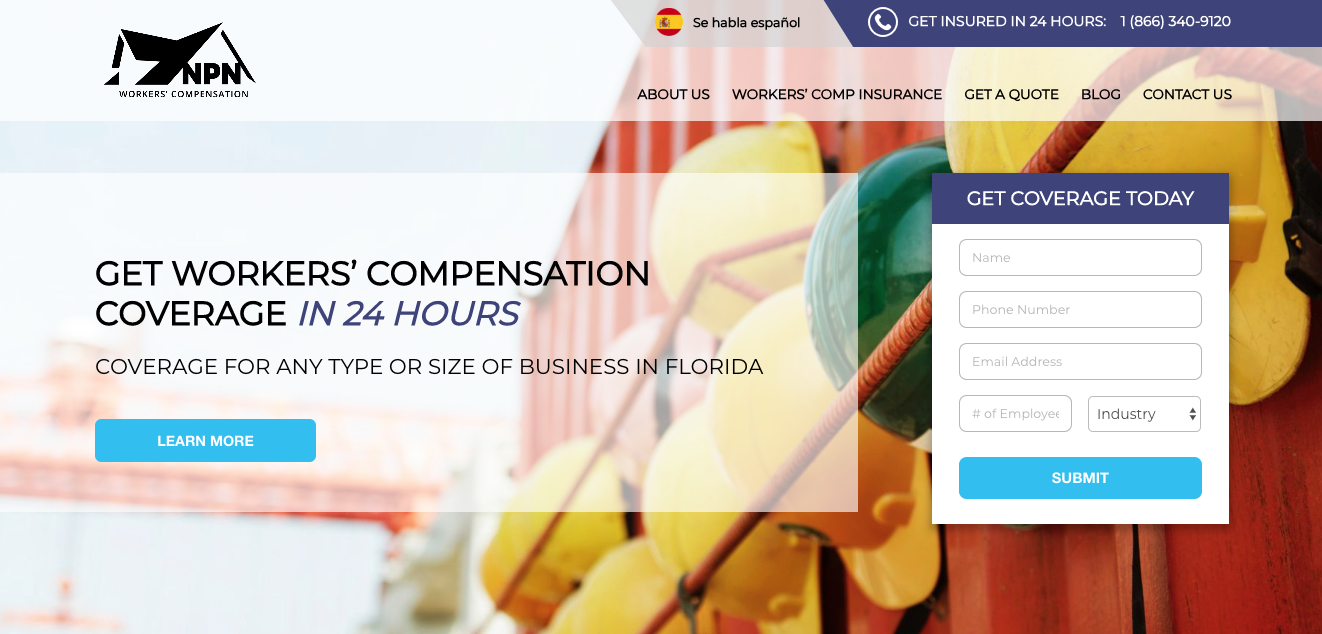 Florida Workers' Compensation Insurance Coverage NPN Brokers