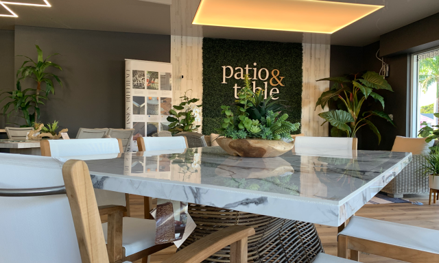 Patio & Table