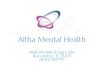 Altha Mental Health