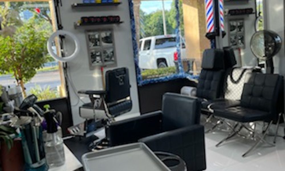 Cisco's Pit Stop Mobile Barbershop