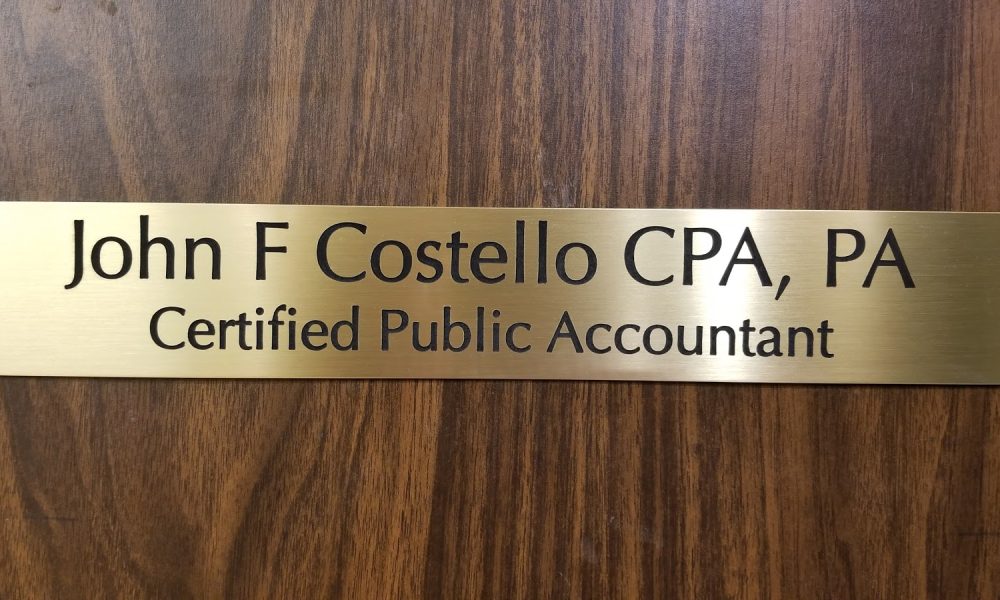 John F Costello CPA PA