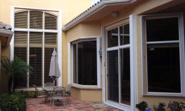 Accordion Hurricane Shutters