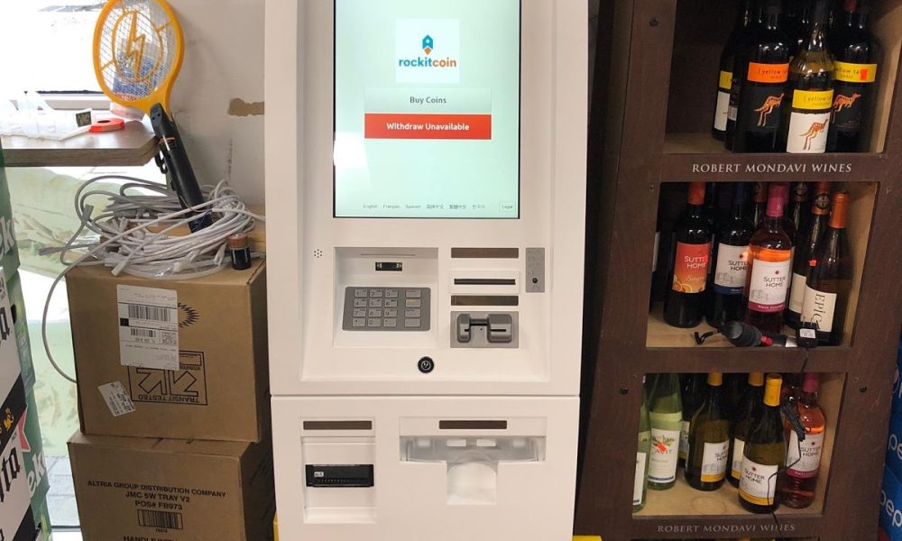 RockItCoin Bitcoin ATM