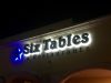 Six Tables a Restaurant