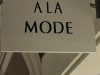 A La Mode