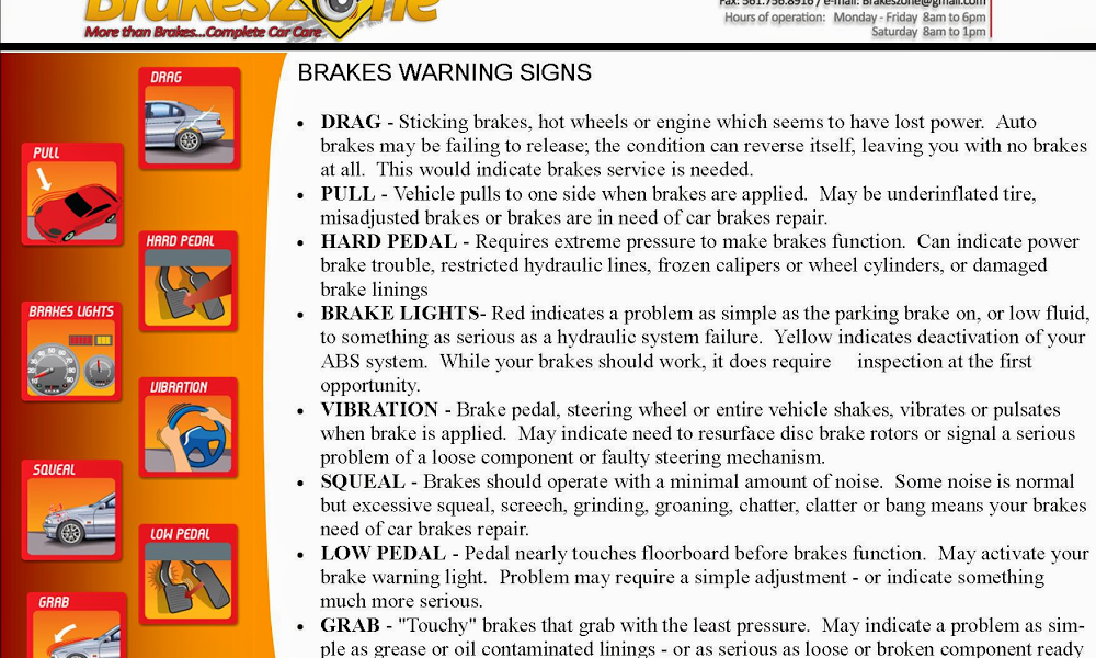 BRAKES ZONE