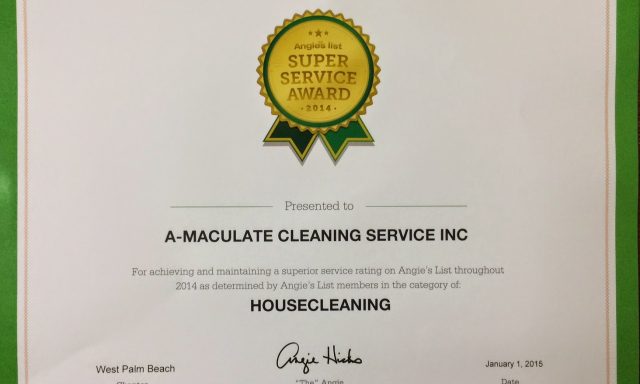 A-Maculate Cleaning Services Inc