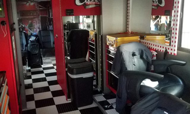 Cisco’s Pit Stop Mobile Barbershop