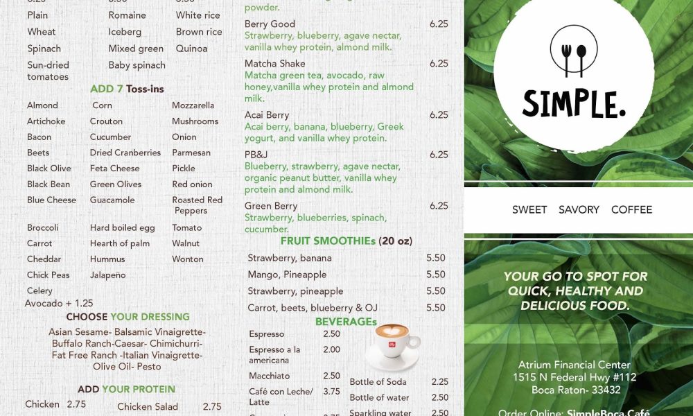 Simple Cafe