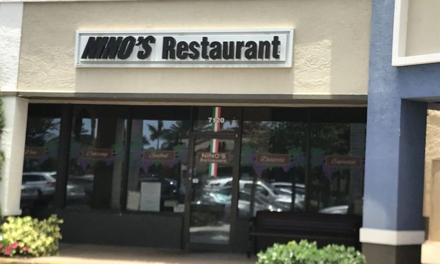 Nino’s Italian Restaurant Boca Raton